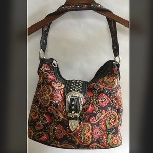 Montana West Paisley Western Purse Hand Bag